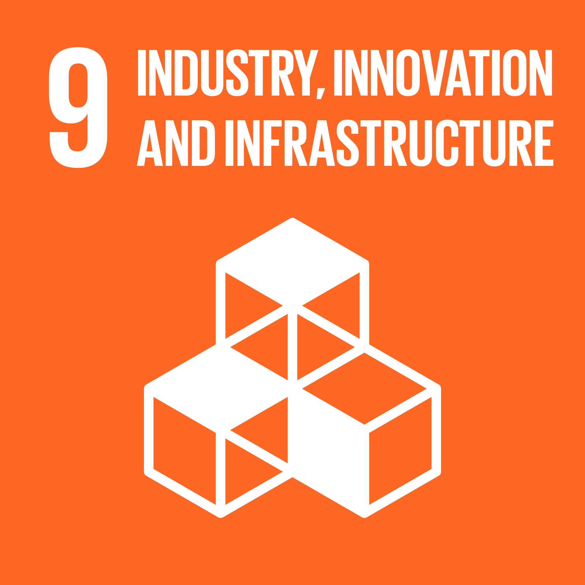 Agenda 2030 goal number 9: Industry, innovation, and infrastructure