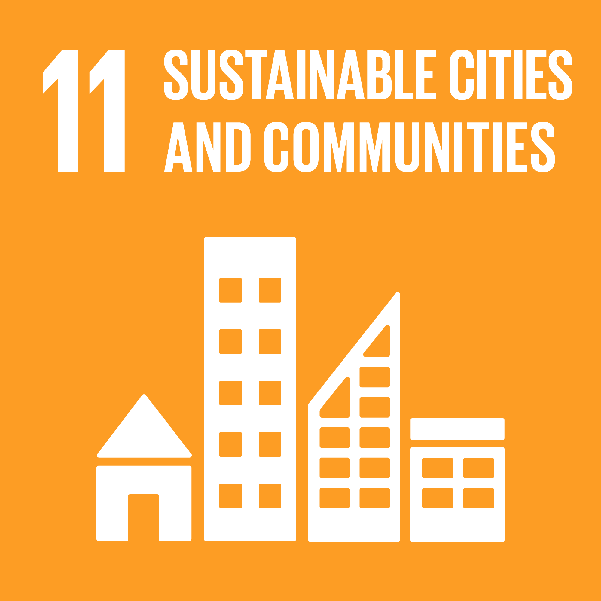 Agenda 2030 goal number 11: sustainable cities and communities 
