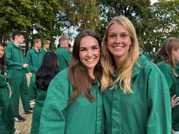 JIBS studenter vid inspark