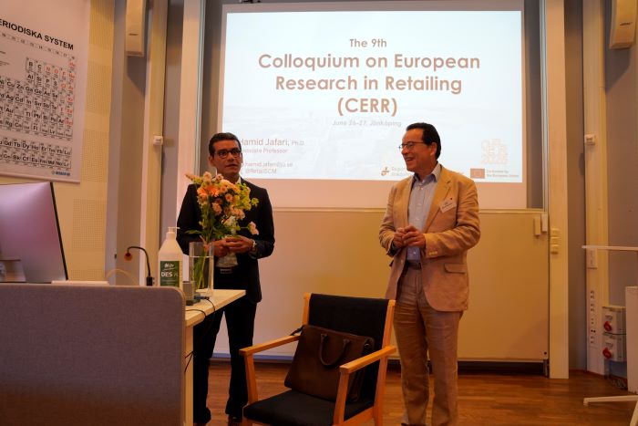 Xavier Brusset och Hamid Jafari