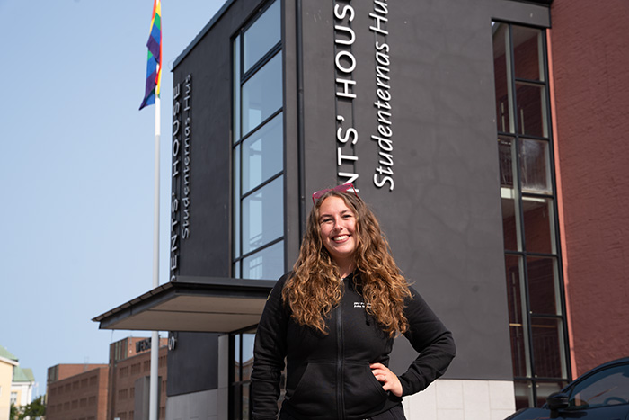 Julia De Geus, President of Jönköping Student Union.