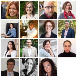 Collage över personerna vid Vuxnas lärande på Stockholms universitet. 