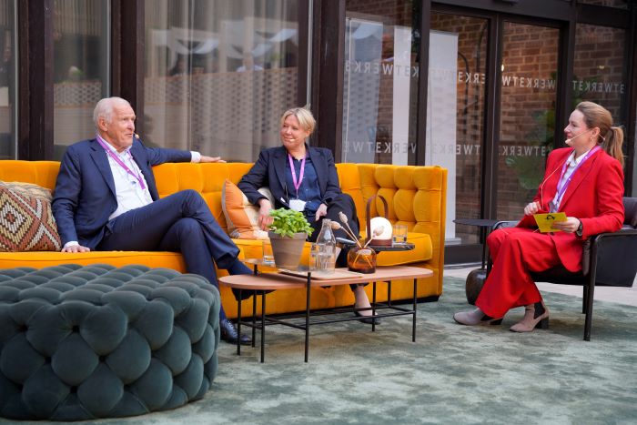 Bengt Liljedahl, founder and chairman of Liljedahl Group, with his daughter Anna Liljedahl, CEO of Liljedahl Group, and Kajsa Haag, Associate Professor of Business Administration at Jönköping International Business School.