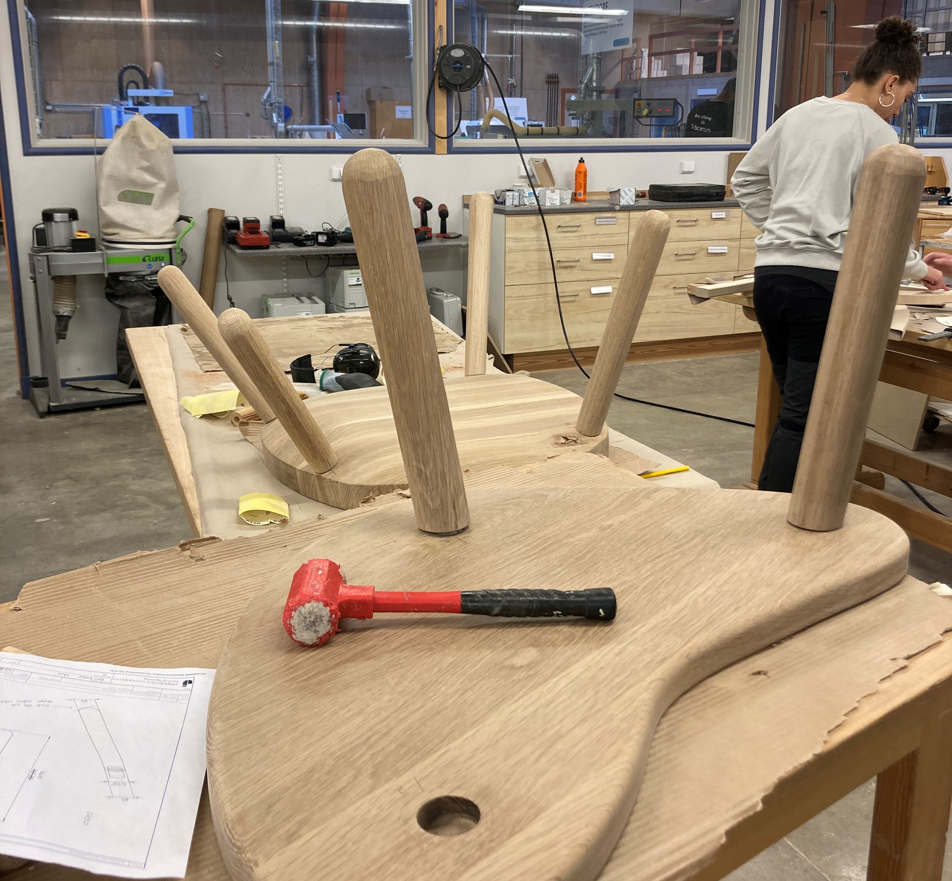 Student at the Product Development with Furniture Design programme.