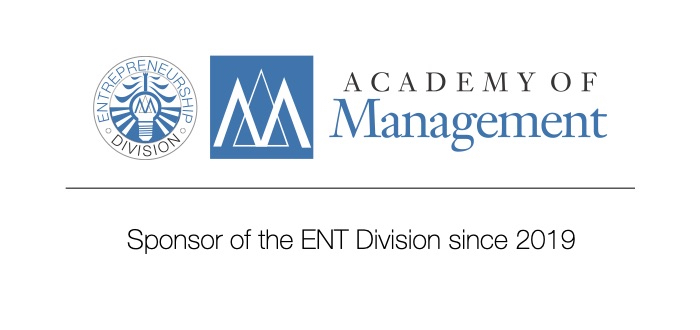 academy of management entrepreneurship division, sponsoring logo