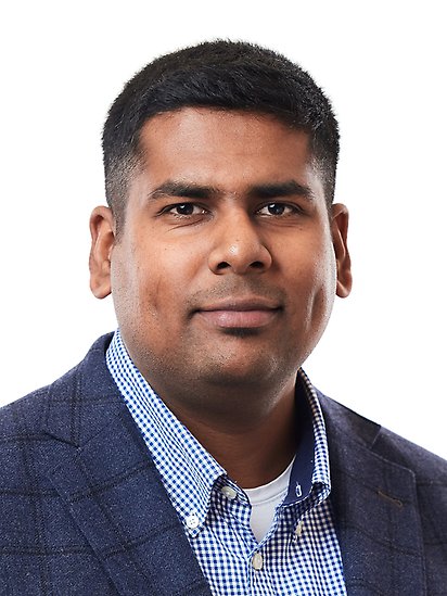 Man smiling at the camera